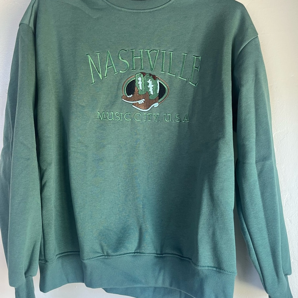 DAZY Green Nashville Sweatshirt